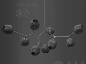 branching bubble and g c bolle 3D Model