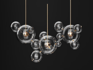 branching bubble and g c bolle 3Dモデル
