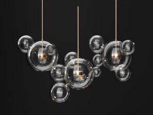 branching bubble and g c bolle 3D Model