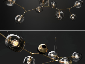 branching bubble and branching burst 3D Model