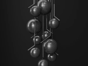 chandeliers ic and g c bolle 3D Model