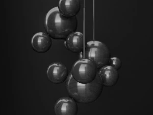 chandeliers ic and g c bolle 3D Model