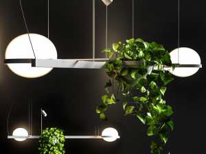 vibia palma 3734 3D 模型