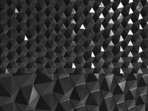 3d panels hexagons Model 3D