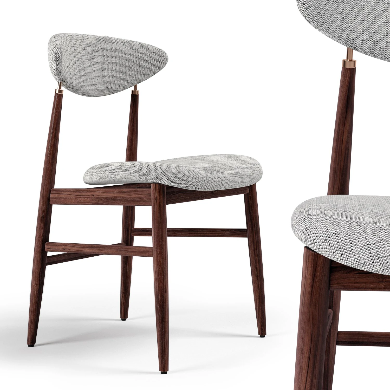 chair gubi gent 3D Model .c4d .max .obj .3ds .fbx .stl .blend 