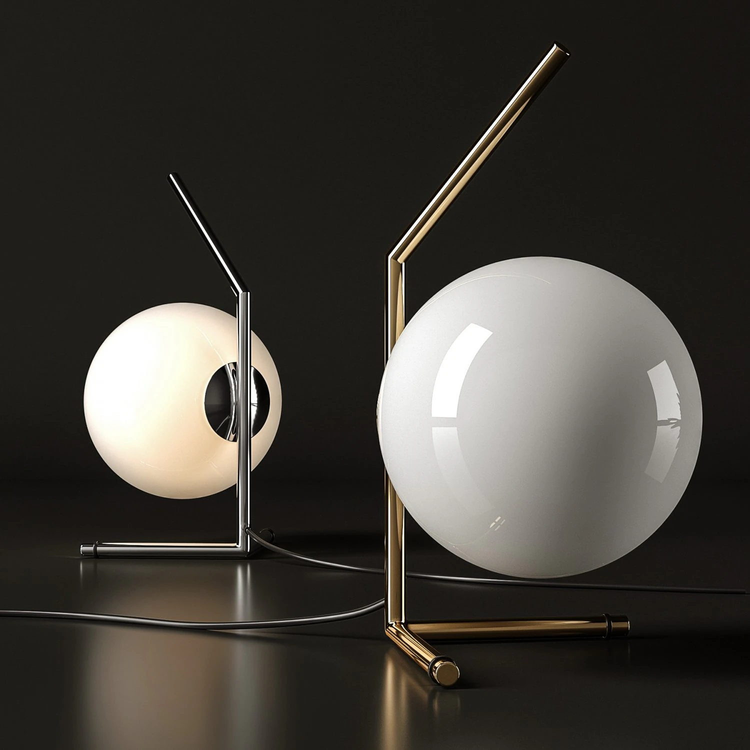 table lamp ic 3D Model .c4d .max .obj .3ds .fbx .stl .blend 