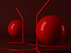 table lamp ic 3D Model