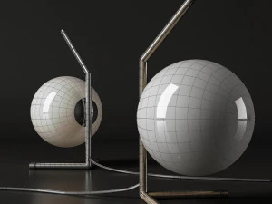 table lamp ic 3D Model