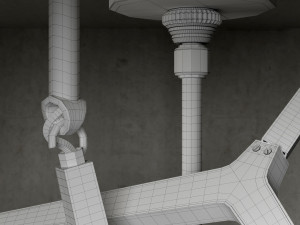 chandelier agnes 20 lights 3D 模型