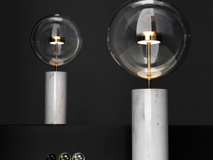 giopato coombes bolle soffio table lamp Modelo 3D