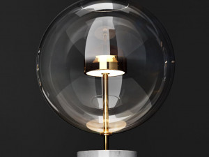 giopato coombes bolle soffio table lamp 3D Model