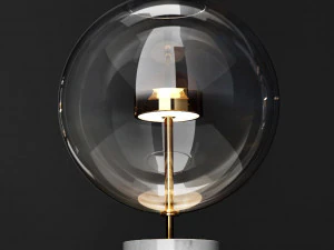 giopato coombes bolle soffio table lamp 3D Model