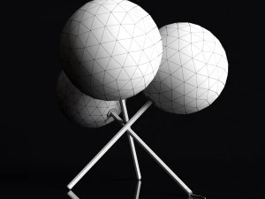 table lamp gallotti radice bolle 3D Model
