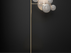 floor lamp giopato coombes bolle 6 bubbles Modèle 3D
