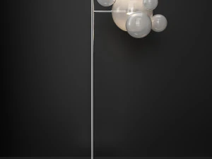 lampa podłogowa Giopato Coombes Bolle 6 Bubbles Model 3D