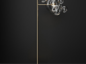 floor lamp giopato coombes bolle 6 bubbles Modèle 3D