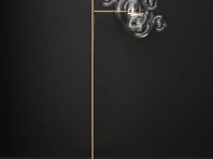 lampa podłogowa Giopato Coombes Bolle 6 Bubbles Model 3D