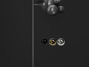 floor lamp giopato coombes bolle 6 bubbles Modèle 3D