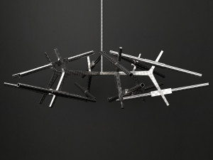chandelier agnes 24 lights 3Dモデル