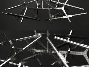 chandelier agnes 24 lights 3D Model