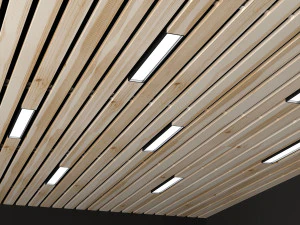 wooden ceiling 3D Model