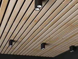 wooden ceiling 3D Model