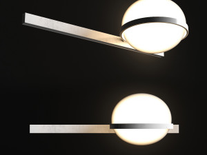 wall light vibia palma 3700 3D मॉडल