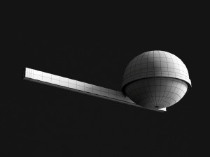 wall light vibia palma 3700 3D Model