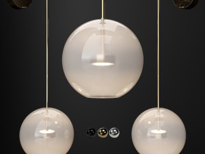 wall light giopato and coombes bolle vertical longe 3D मॉडल