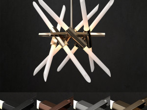 chandelier agnes 12 lights 2 3D Model