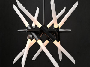chandelier agnes 12 lights 2 3D 模型
