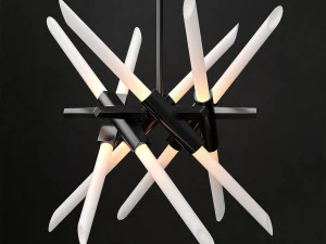 chandelier agnes 12 lights 2 3D Model