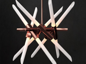 chandelier agnes 12 lights 2 3D 模型