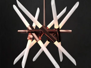 chandelier agnes 12 lights 2 3D Model