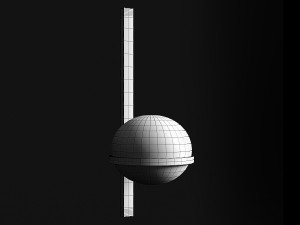 wall light vibia palma 3710 3D 모델