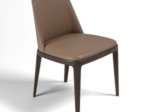 chairs poliform grace 3D Model