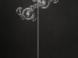floor lamp giopato and coombes bolle 12 3D Модель
