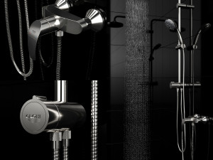 shower ravak brilliant Modello 3D