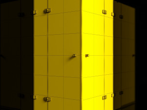 shower ravak brilliant Modello 3D