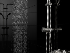 shower ravak brilliant Modello 3D