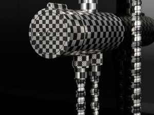 shower ravak brilliant Modello 3D