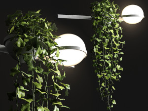 wall light vibia palma 3702 3D Модель
