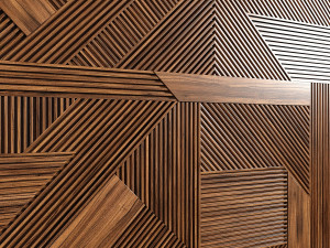wooden panels 3 3D 模型
