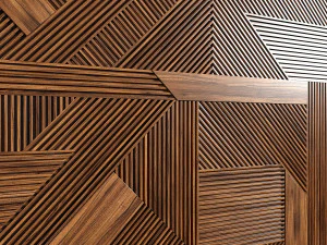 wooden panels 3 3D Model