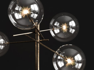floor lamp gallotti radice bolle Modelo 3D