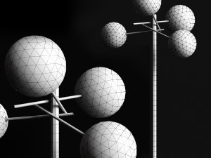 floor lamp gallotti radice bolle Modelo 3D