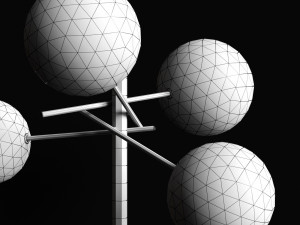 floor lamp gallotti radice bolle Modelo 3D