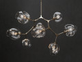 Branching bubble 8 lamps 2 3D Model