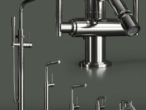 faucets grohe atrio 2 3D 模型