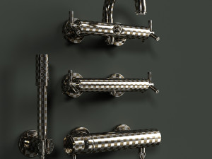 faucets grohe atrio 3 Model 3D